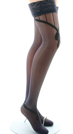 Clearance Berthe Aux Grands Pieds Bas autofixants sexy et chics Noeuds Noir