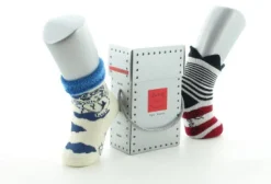 Clearance Berthe Aux Grands Pieds Boite cadeau chaussettes naissance ange et couronne