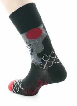 Discount Berthe Aux Grands Pieds Chaussette Soleil et Vagues