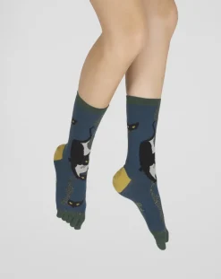 New Berthe Aux Grands Pieds Chaussettes à doigts de pieds Le Chat