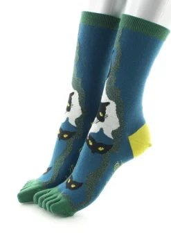 New Berthe Aux Grands Pieds Chaussettes à doigts de pieds Le Chat