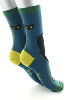 New Berthe Aux Grands Pieds Chaussettes à doigts de pieds Le Chat