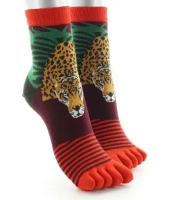 Best Berthe Aux Grands Pieds Chaussettes à orteils Panthère