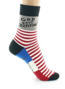 Hot Berthe Aux Grands Pieds Chaussettes antidérapantes God Save Berthe
