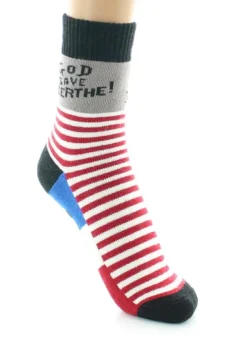 Hot Berthe Aux Grands Pieds Chaussettes antidérapantes God Save Berthe