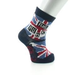 Fashion Berthe Aux Grands Pieds Chaussettes bébé fil d'Ecosse flag punk