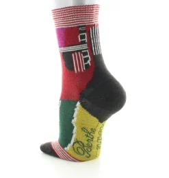Clearance Berthe Aux Grands Pieds Chaussettes bébé laine peignée cubisme