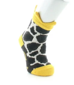 Best Berthe Aux Grands Pieds Chaussettes Bébé Tâches de Girafe et Couronne