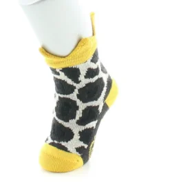 Best Berthe Aux Grands Pieds Chaussettes Bébé Tâches de Girafe et Couronne