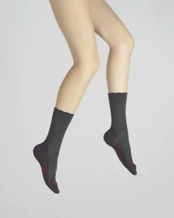 Best Berthe Aux Grands Pieds Chaussettes cachemire anthracite