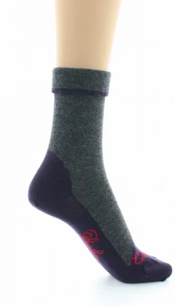 Best Berthe Aux Grands Pieds Chaussettes cachemire anthracite