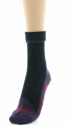 Clearance Berthe Aux Grands Pieds Chaussettes cachemire noir