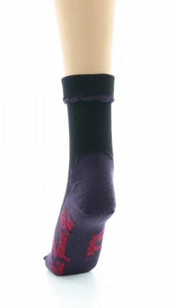 Clearance Berthe Aux Grands Pieds Chaussettes cachemire noir
