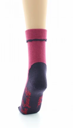 Fashion Berthe Aux Grands Pieds Chaussettes cachemire rose