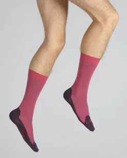 Clearance Berthe Aux Grands Pieds Chaussettes cachemire rose