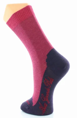 Clearance Berthe Aux Grands Pieds Chaussettes cachemire rose