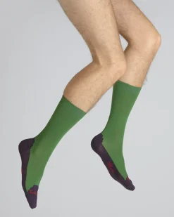 Best Berthe Aux Grands Pieds Chaussettes cachemire vert