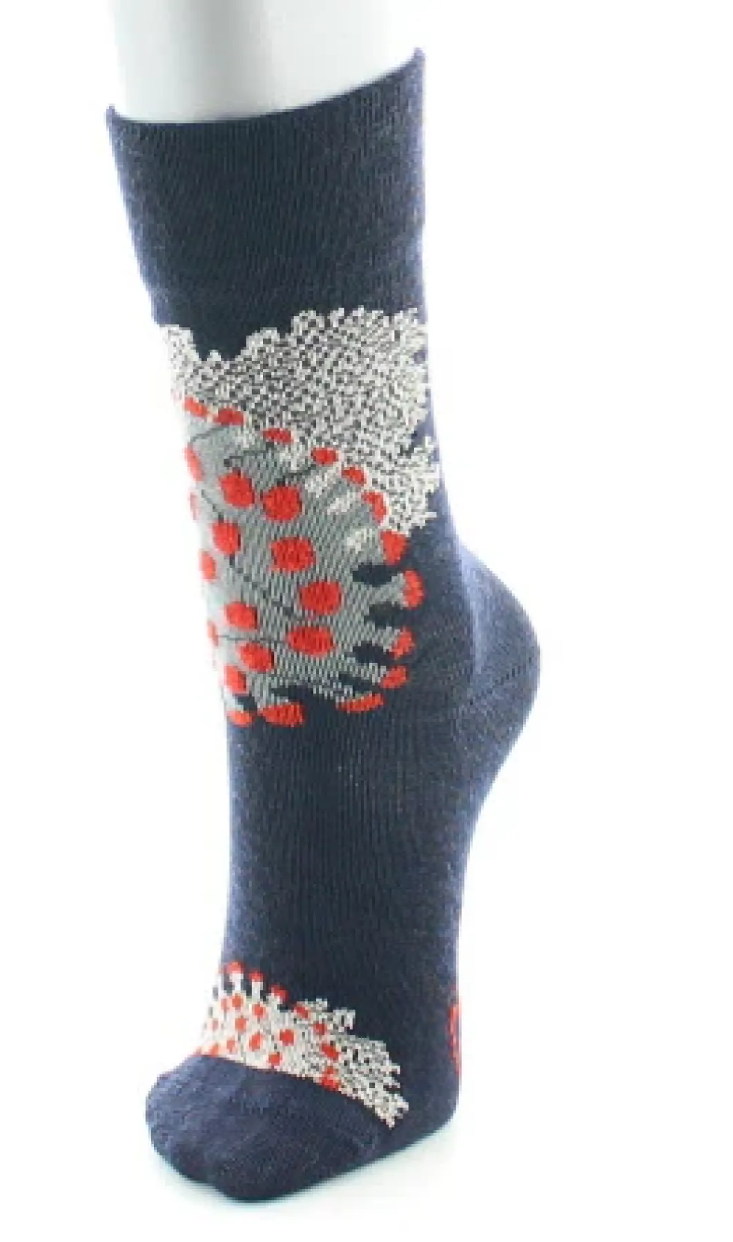 Clearance Berthe Aux Grands Pieds Chaussettes Corail des mers chaudes