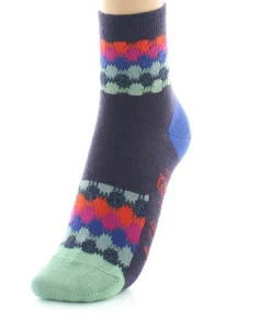 Fashion Berthe Aux Grands Pieds Chaussettes courtes Ondulations Colorées