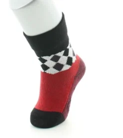 Online Berthe Aux Grands Pieds Chaussettes Damiers asymétriques