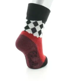 Online Berthe Aux Grands Pieds Chaussettes Damiers asymétriques