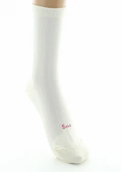 Fashion Berthe Aux Grands Pieds Chaussettes en soie écrue