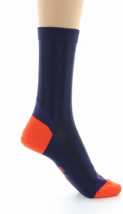 New Berthe Aux Grands Pieds Chaussettes en soie raisin