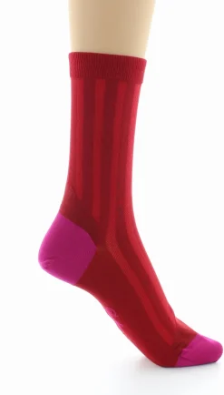 Best Berthe Aux Grands Pieds Chaussettes en soie rouge