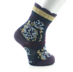 Clearance Berthe Aux Grands Pieds Chaussettes enfant laine peignée fleurs de kimono