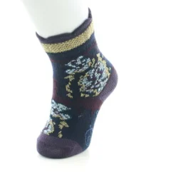 Clearance Berthe Aux Grands Pieds Chaussettes enfant laine peignée fleurs de kimono