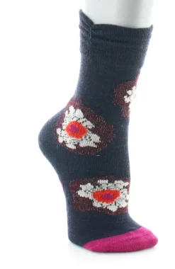 Hot Berthe Aux Grands Pieds Chaussettes Enfant Pétales et Pistils