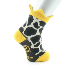 Hot Berthe Aux Grands Pieds Chaussettes Enfant Tâches de Girafe et Couronne
