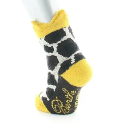 Hot Berthe Aux Grands Pieds Chaussettes Enfant Tâches de Girafe et Couronne