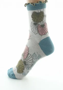 Clearance Berthe Aux Grands Pieds Chaussettes femme fil d'Ecosse Monnaie du Pape