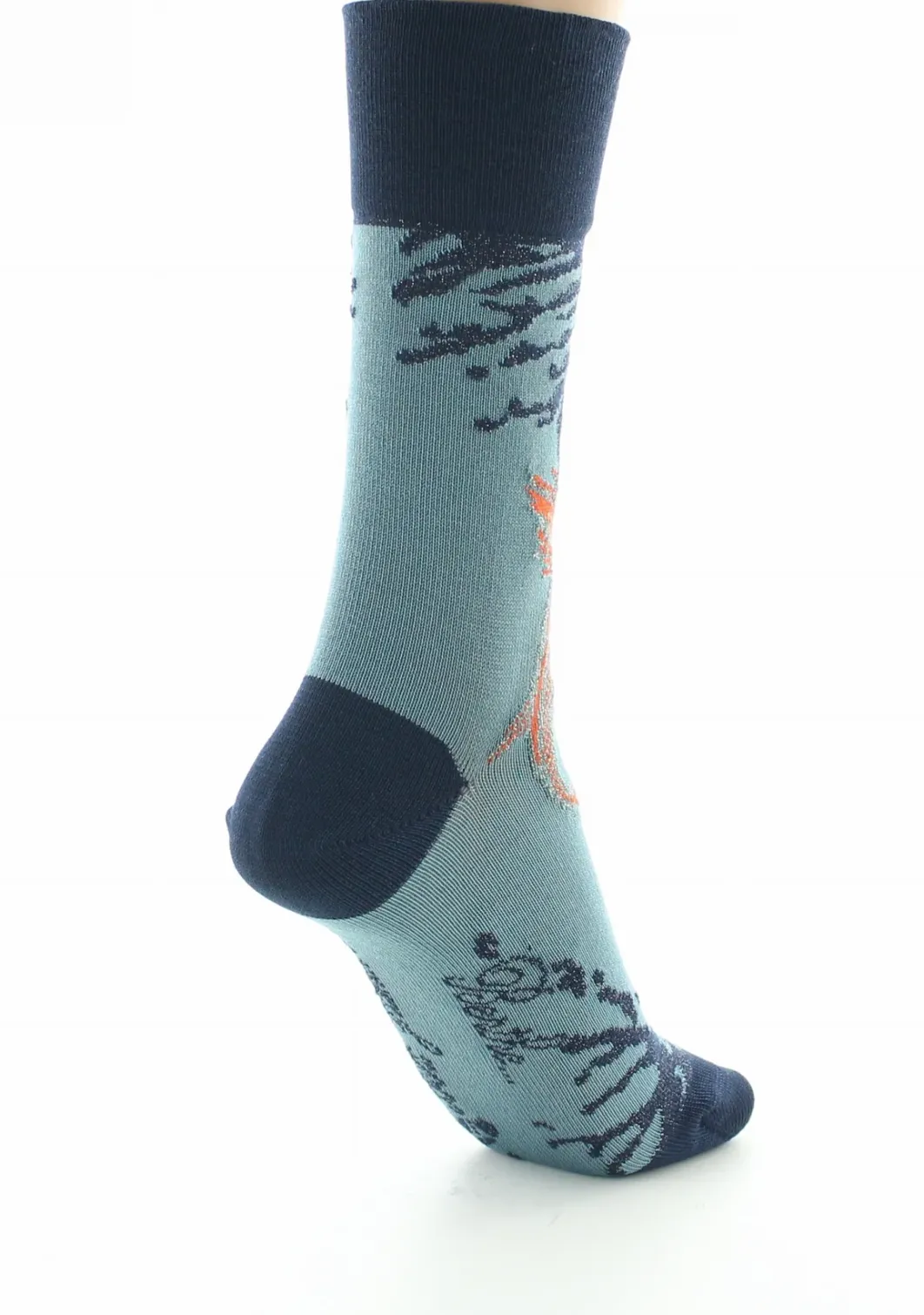 Discount Berthe Aux Grands Pieds Chaussettes femme fil d'Ecosse Poisson Japonais