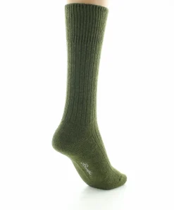 Fashion Berthe Aux Grands Pieds Chaussettes femme laine et acrylique kaki