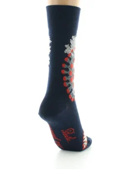 Discount Berthe Aux Grands Pieds Chaussettes femme laine peignée coraux