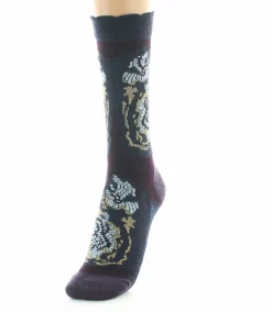 Sale Berthe Aux Grands Pieds Chaussettes femme laine peignée algues