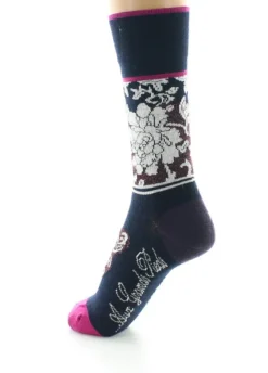 Clearance Berthe Aux Grands Pieds Chaussettes femme laine peignée kimono