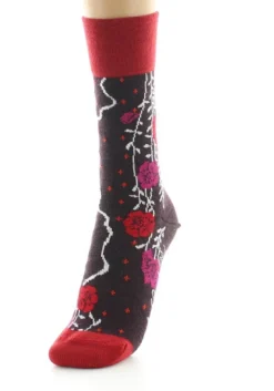Sale Berthe Aux Grands Pieds Chaussettes femme laine peignée couleurs d'automne