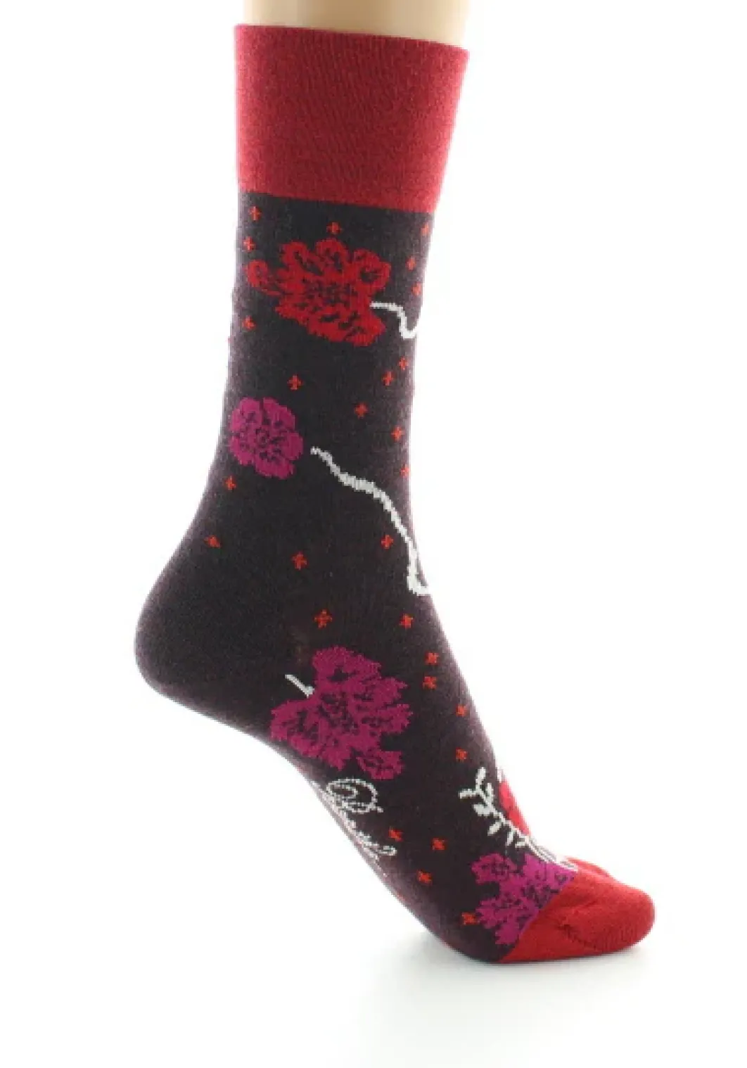 Sale Berthe Aux Grands Pieds Chaussettes femme laine peignée couleurs d'automne