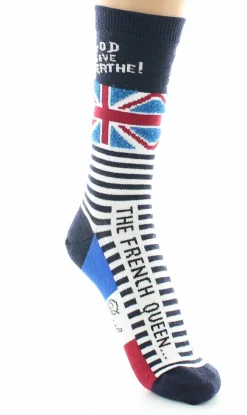 Outlet Berthe Aux Grands Pieds Chaussettes God Save Berthe Marine