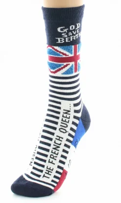 Outlet Berthe Aux Grands Pieds Chaussettes God Save Berthe Marine