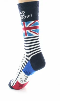 Outlet Berthe Aux Grands Pieds Chaussettes God Save Berthe Marine