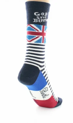 Outlet Berthe Aux Grands Pieds Chaussettes God Save Berthe Marine