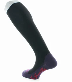 New Berthe Aux Grands Pieds Chaussettes hautes cachemire noir