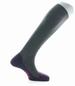 Hot Berthe Aux Grands Pieds Chaussettes hautes cachemire anthracite