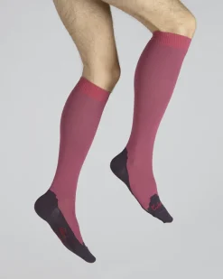 Discount Berthe Aux Grands Pieds Chaussettes hautes cachemire rose