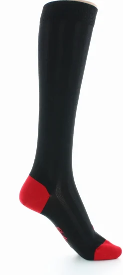 Online Berthe Aux Grands Pieds Chaussettes hautes en soie noire