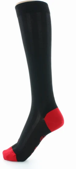 Online Berthe Aux Grands Pieds Chaussettes hautes en soie noire